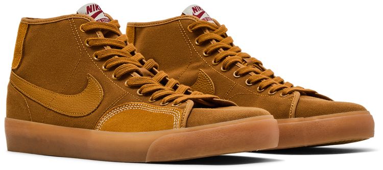Nike Blazer Court Mid Premium SB Desert Ochre Gum
