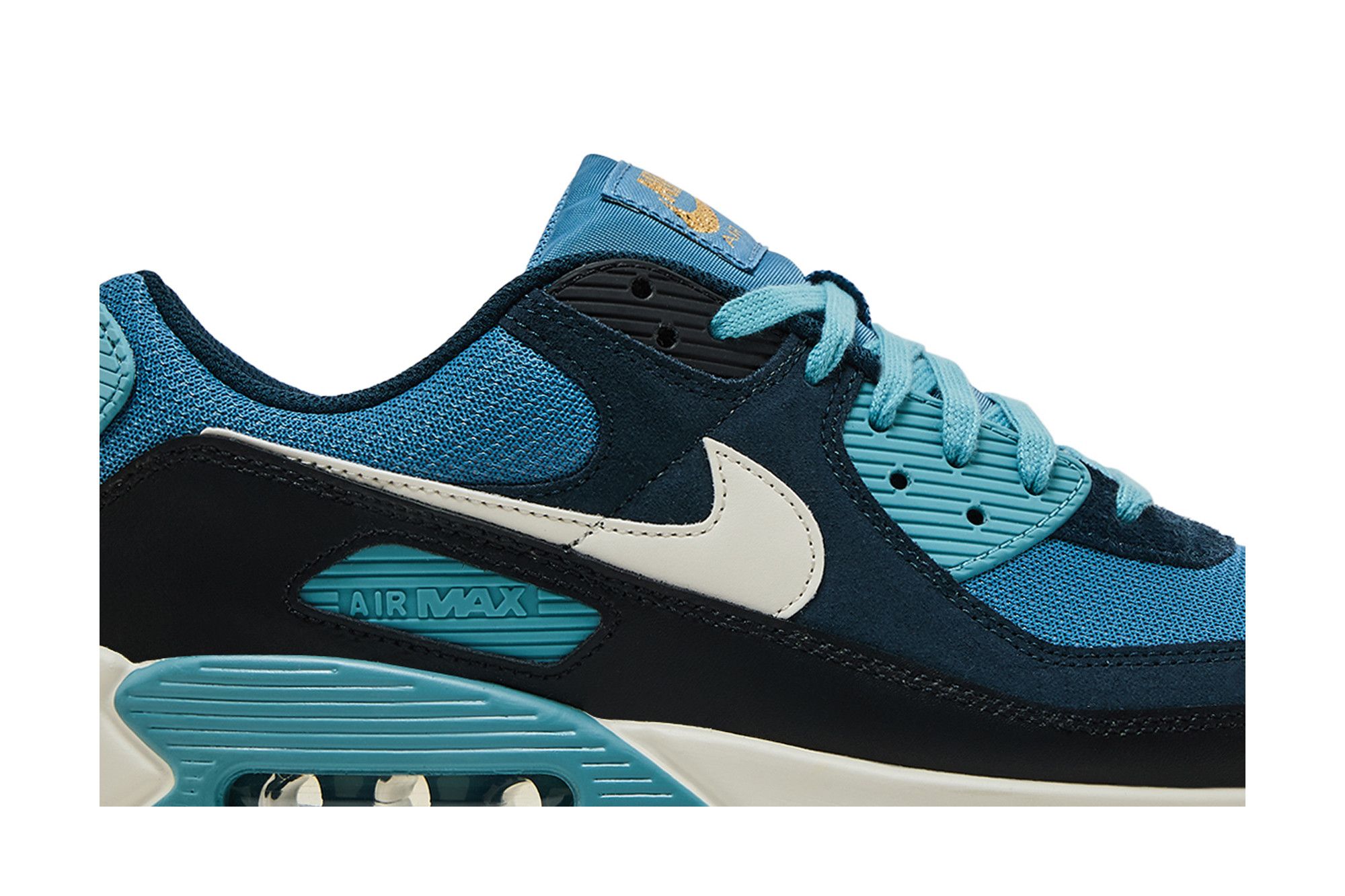 Navy_ Buy Nike Air Max 90 Premium 'Armory Navy' - FZ9895 400 | GOAT