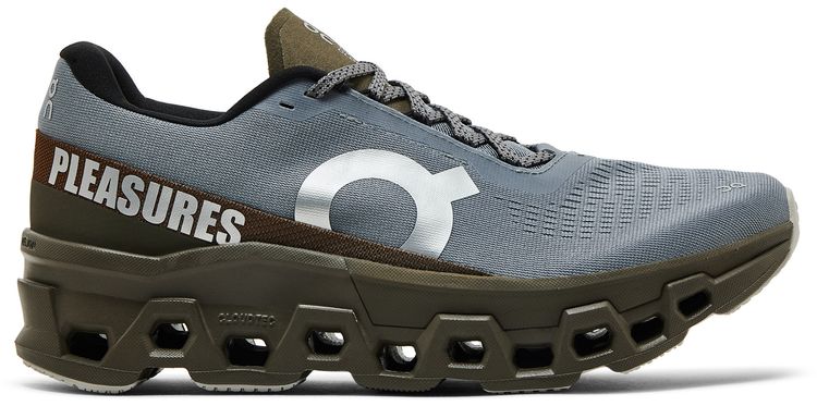 The Loop Running Supply x Pleasures x Cloudmonster 2 Mist Olive