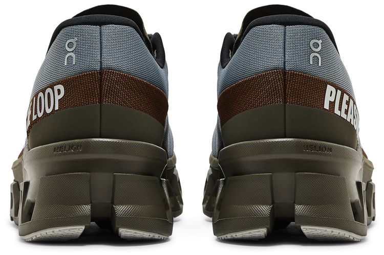 The Loop Running Supply x Pleasures x Cloudmonster 2 Mist Olive