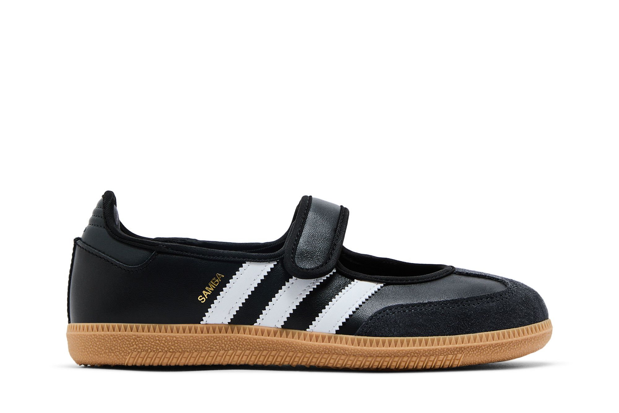 【関税-送料込み】ADIDAS SAMBA JANE W CORE BLACK JQ6445 Buy Wmns Samba Jane 'Black White Gum' - JQ6445 | GOAT