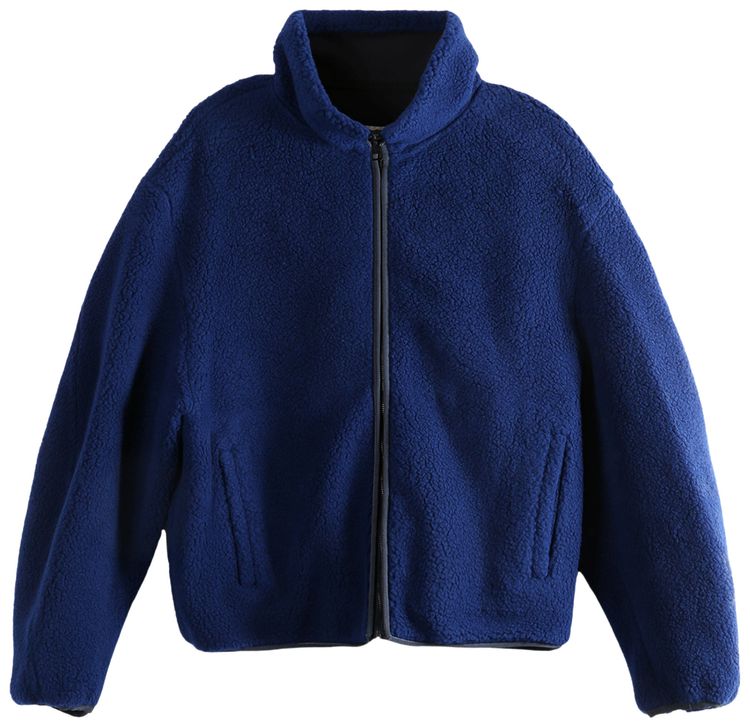 Givenchy Couture Seam Fleece Blouson Bright Blue