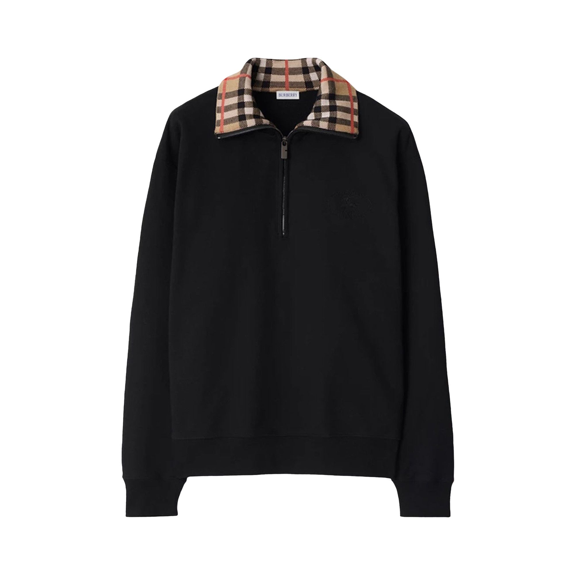 Buy Burberry Ray Check Top 'Black' - 8109063 | GOAT