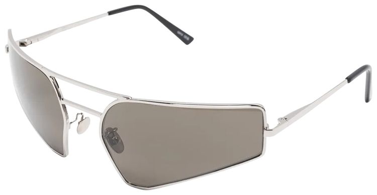 Rick Owens Prong Sunglasses SilverBlack