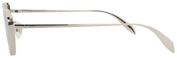 Alexander McQueen Cat Eye Sunglasses SilverGrey