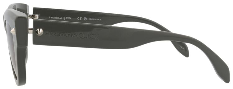 Alexander McQueen Square Sunglasses GreyBrown