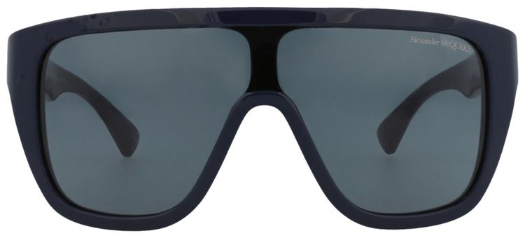 Alexander McQueen Shield Sunglasses Blue