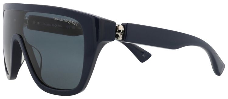 Alexander McQueen Shield Sunglasses Blue