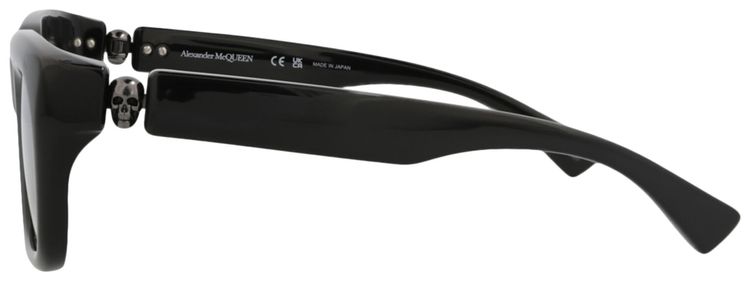 Alexander McQueen Square Sunglasses BlackGreen