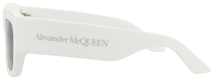 Alexander McQueen Square Sunglasses WhiteGrey