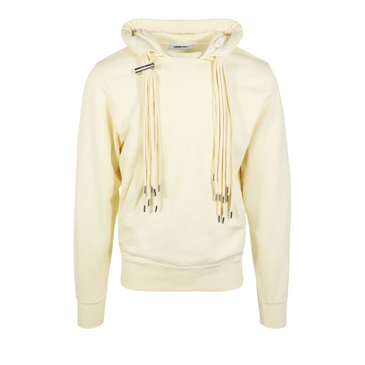 Ambush Multi Drawcord Hoodie White