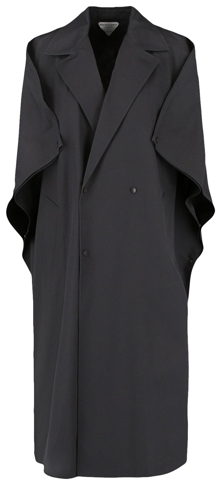 Bottega Veneta Doubled Breasted Coat Iron