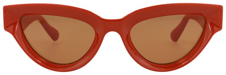 Bottega Veneta Cat Eye Sunglasses OrangeBrown