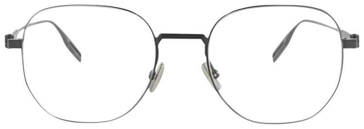 Dior Round Optical Glasses GunmetalTransparent