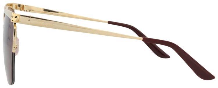 Cartier Square Sunglasses GoldRed