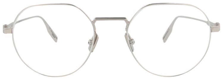 Dior Round Optical Glasses PalladiumTransparent