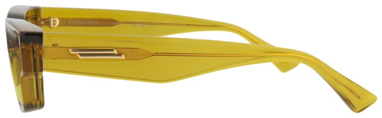 Bottega Veneta Cat Eye Sunglasses BrownYellow