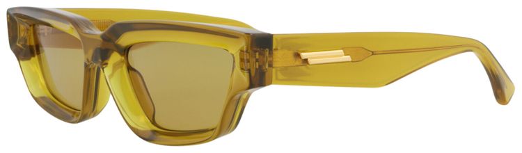 Bottega Veneta Cat Eye Sunglasses BrownYellow