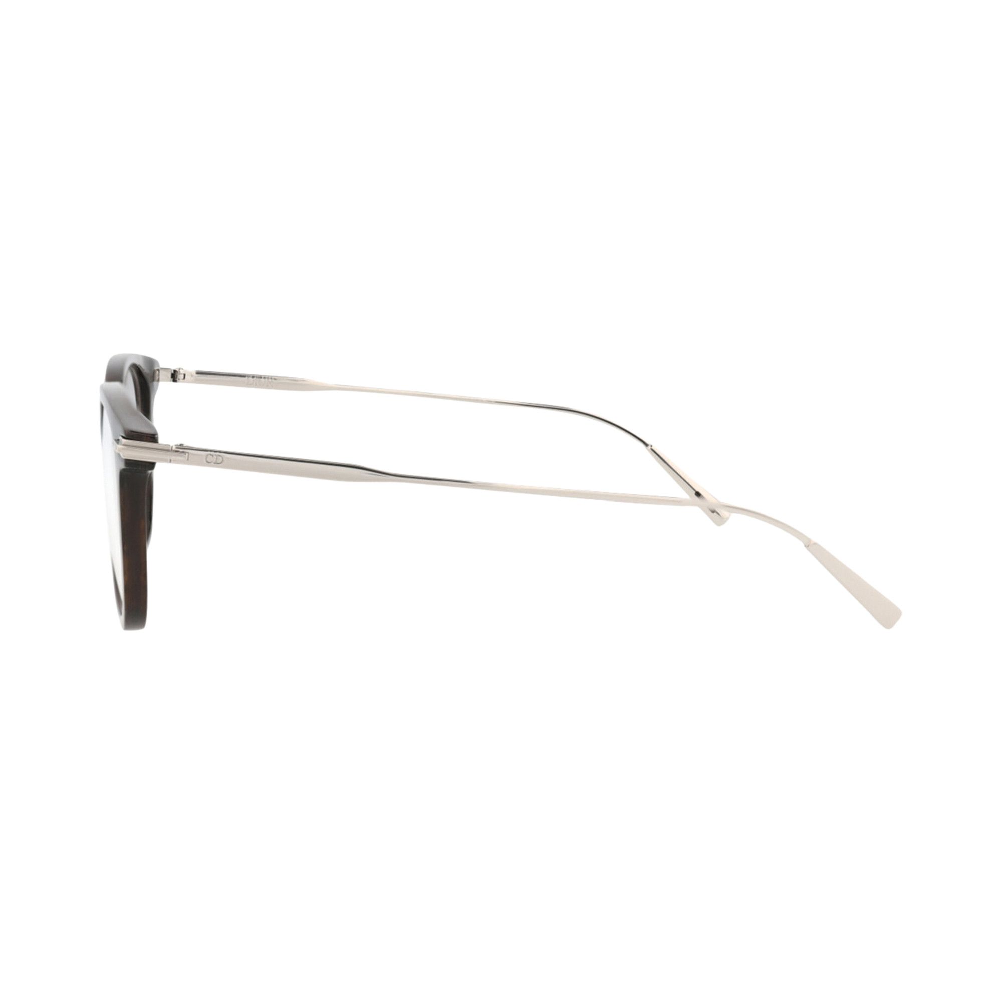 Buy Dior Square Horn Optical Glasses 'Horn/Silver/Transparent
