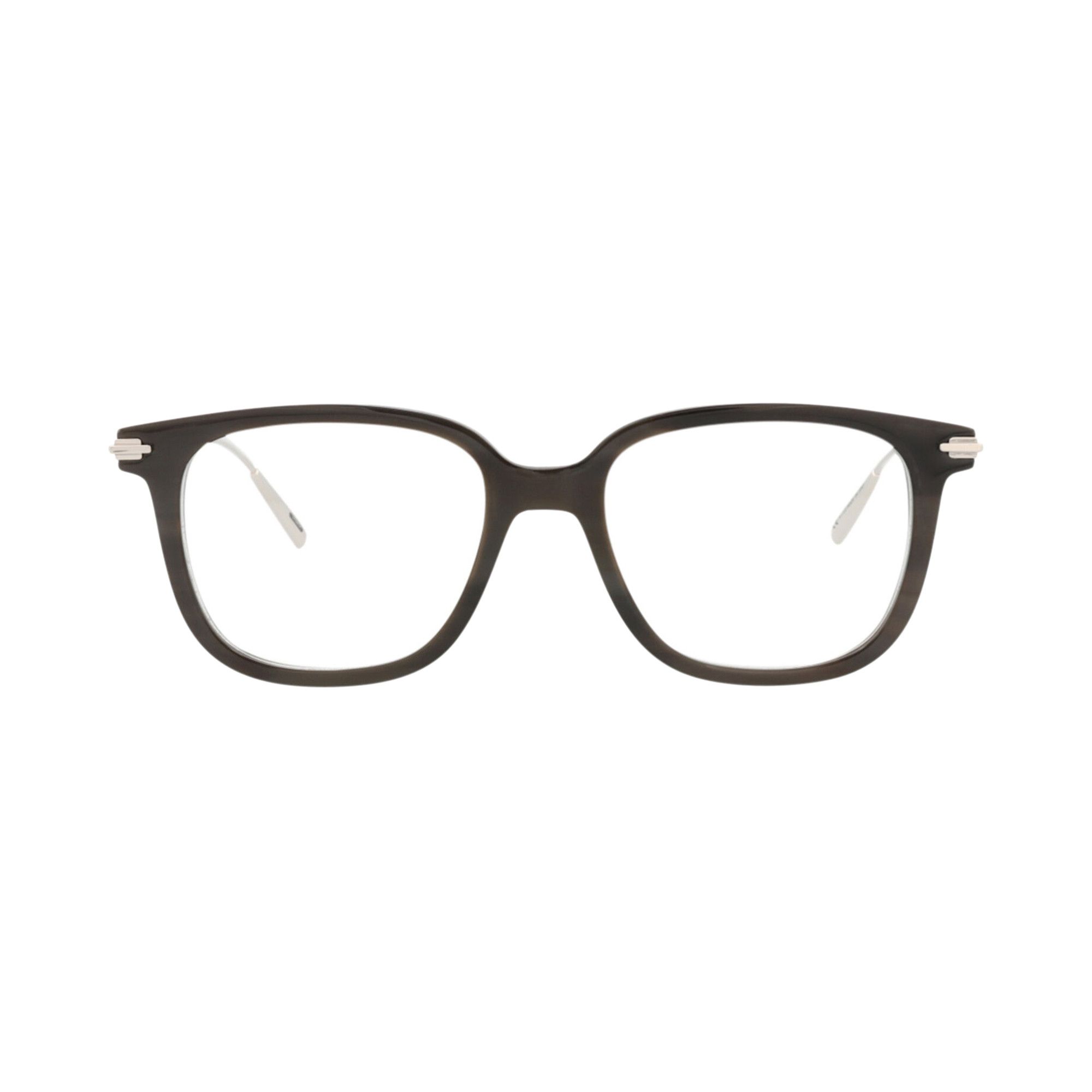 Buy Dior Square Horn Optical Glasses 'Horn/Silver/Transparent