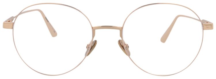 Dior Round Optical Glasses GoldTransparent