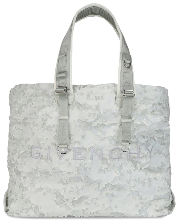 Givenchy Large G Shopper Tote Bag WhiteGrey