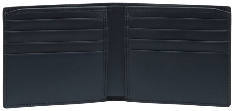 Gucci Crocodile Leather Bifold Wallet Propane Print