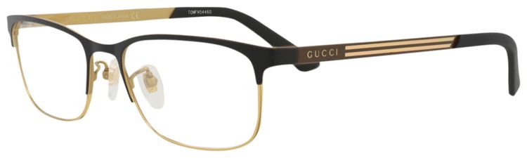 Gucci Square Optical Glasses BlackTransparent