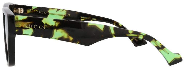 Gucci Square Sunglasses BlackHavanaGreen