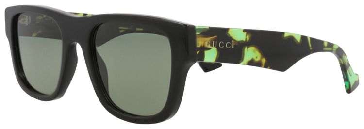 Gucci Square Sunglasses BlackHavanaGreen