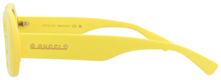 Gucci Round Sunglasses YellowGreen
