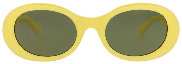 Gucci Round Sunglasses YellowGreen