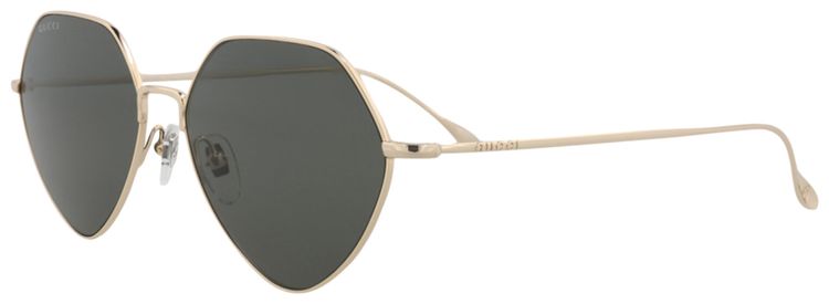 Gucci Square Sunglasses GoldGrey