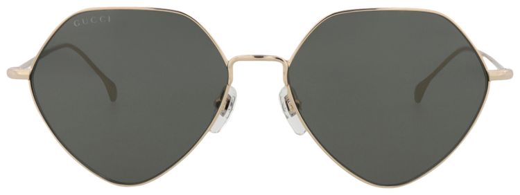 Gucci Square Sunglasses GoldGrey