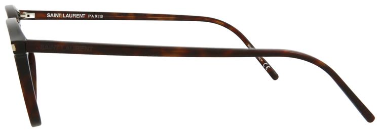 Saint Laurent Square Optical Glasses Havana