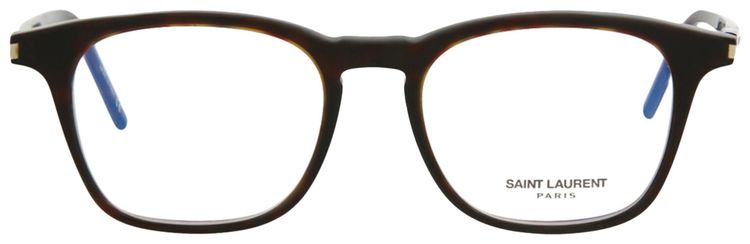 Saint Laurent Square Optical Glasses Havana