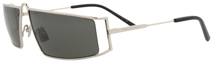 Saint Laurent Square Sunglasses SilverGrey