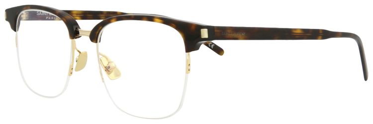 Saint Laurent Square Optical Glasses AvanaTransparent