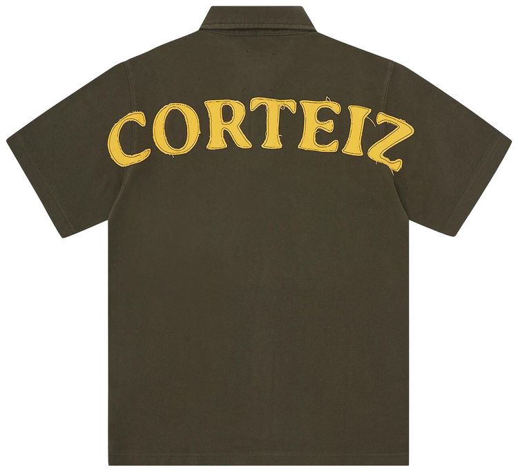 Corteiz 18th RTW Polo Olive