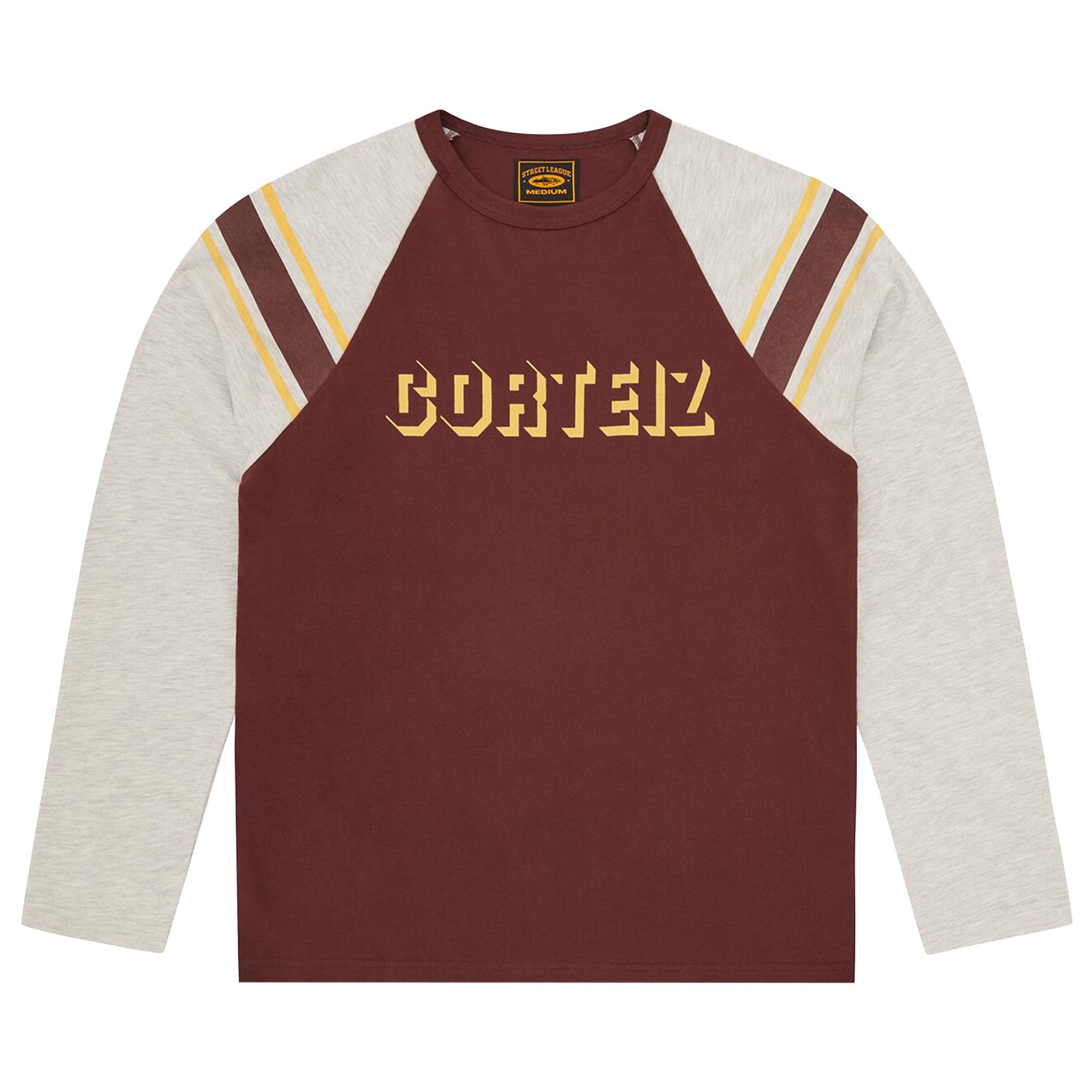 Buy Corteiz 97 Heavyweight Raglan Long-Sleeve 'Burgundy