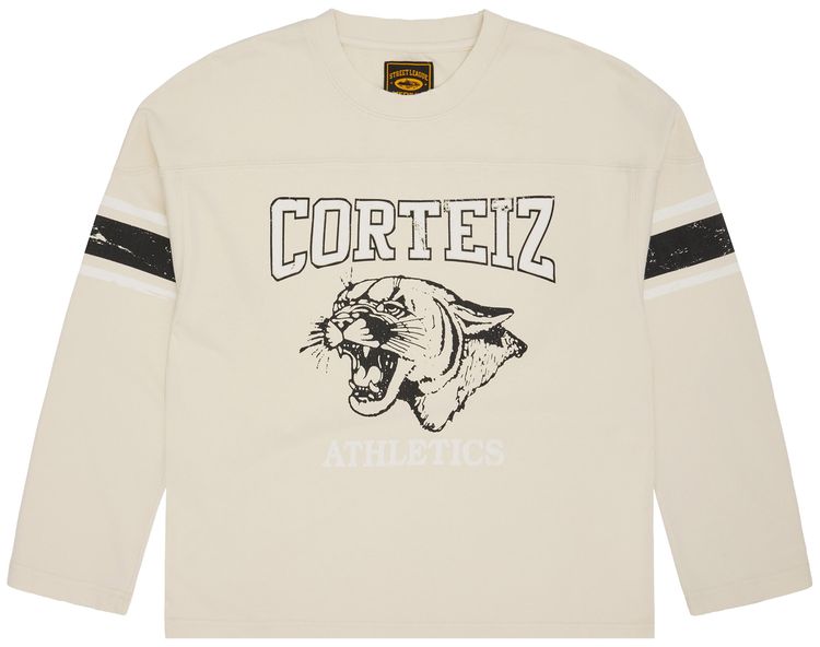 Corteiz Athletics Heavyweight Long Sleeve Top Cream