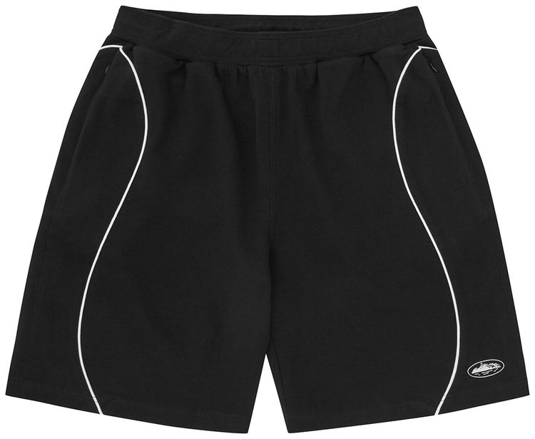 Corteiz Island Pique Short Black