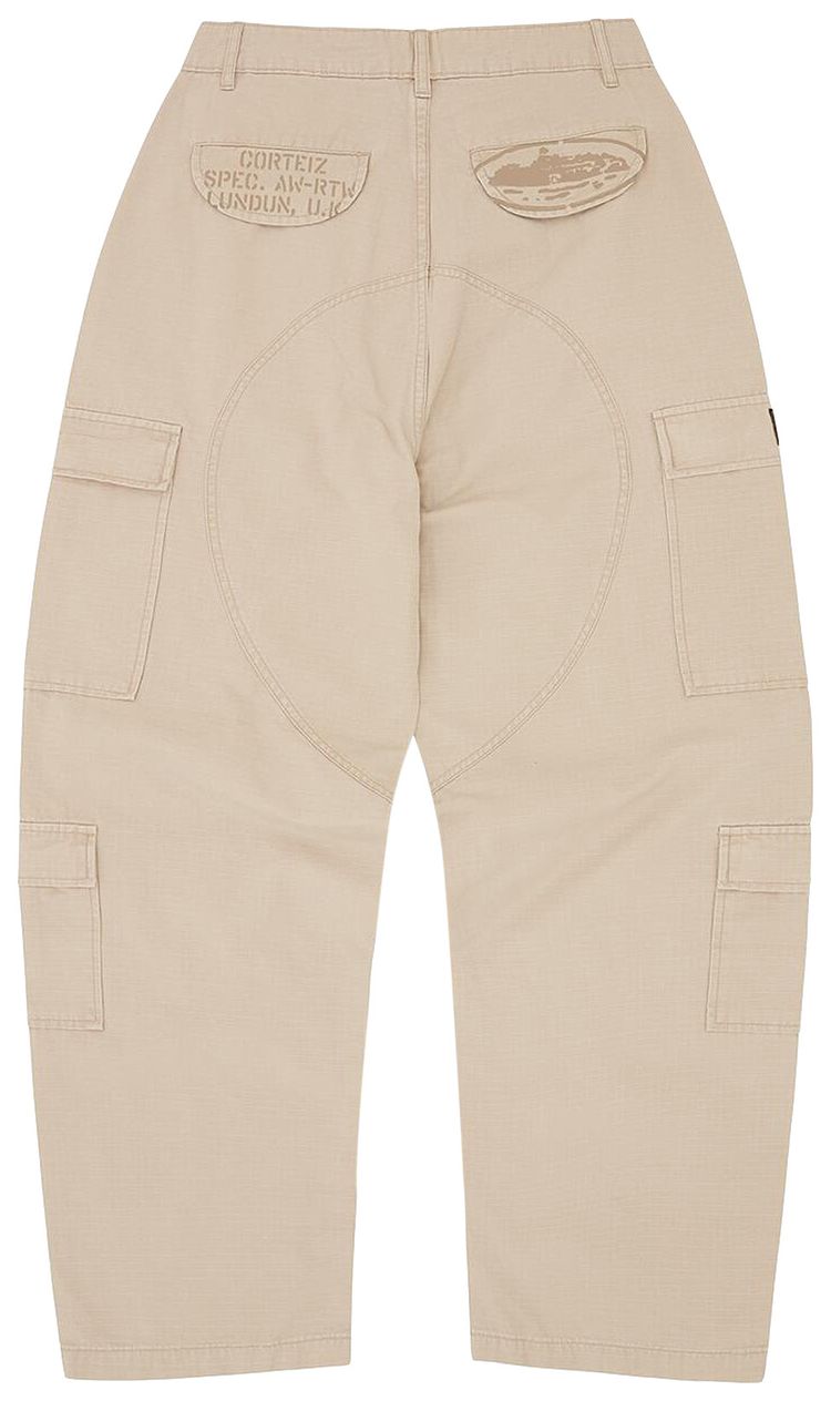 Corteiz Guerillaz Cargo Pant Tan