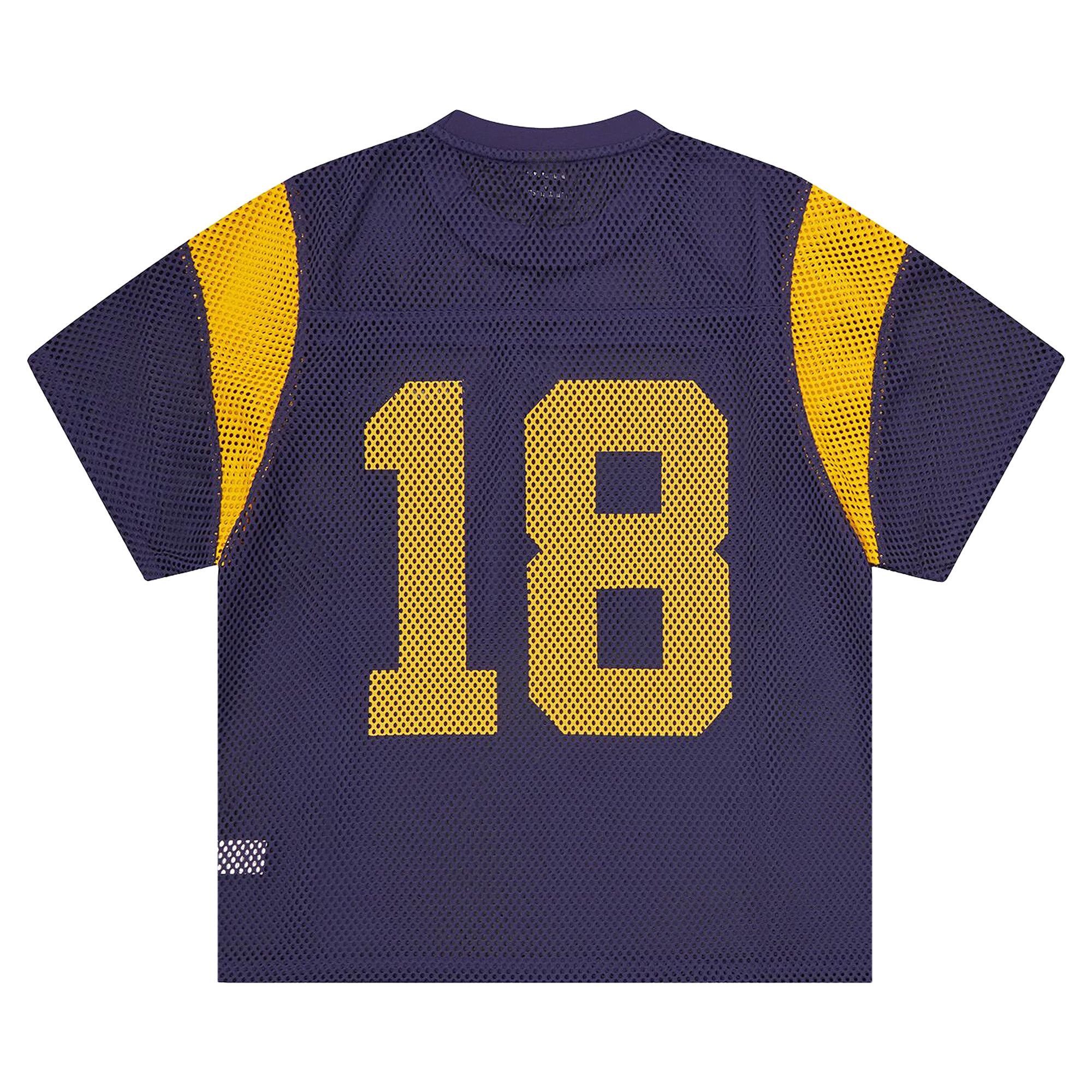 Buy Corteiz Open Mesh Panel Jersey 'Navy/Yellow' - CRTZ0319 363 | GOAT