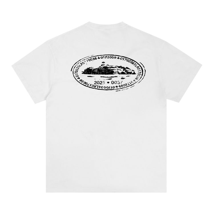 Corteiz Island Stamp Tee White