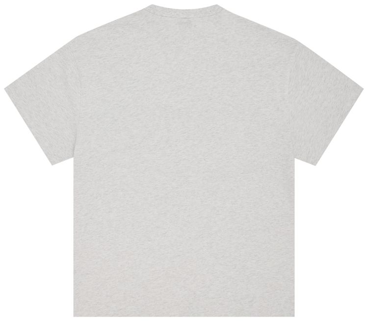 Corteiz Lion Boxy Heavyweight Tee Light Heather