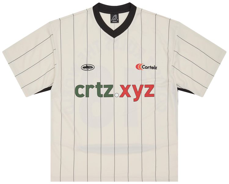 Corteiz Website Football Jersey Cream