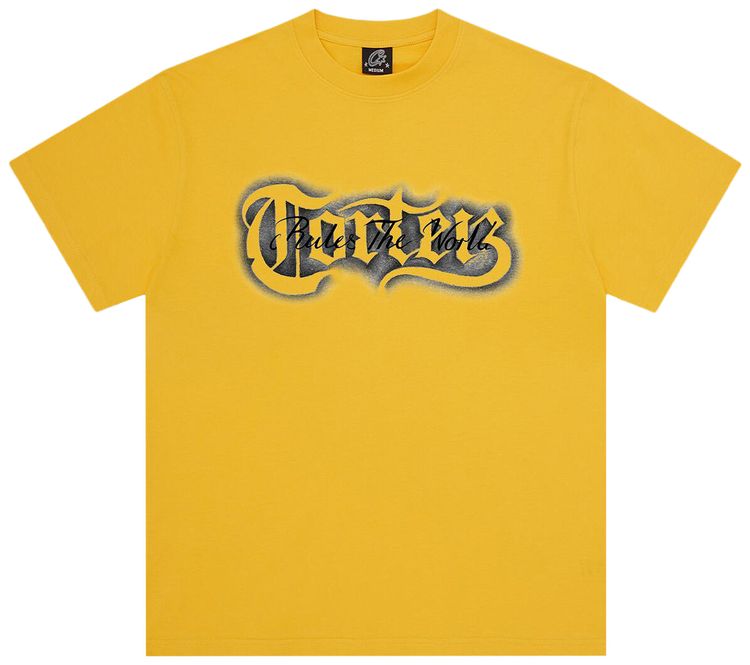 Corteiz RTW Tatted Tee Yellow
