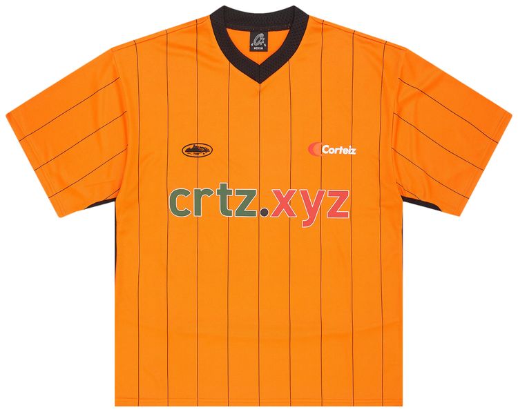 Corteiz Website Football Jersey Orange