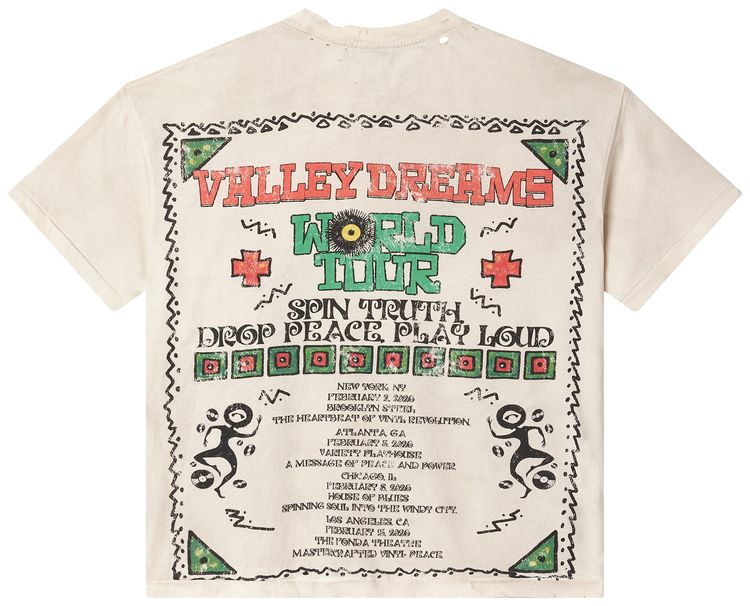 Vale Forever Chaos Bling Tee Tan